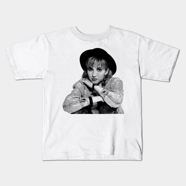 Debbie Gibson Kids T-Shirt by idontwannawait